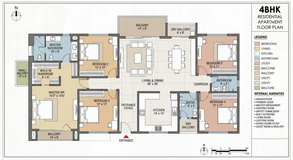4s estate floor plans